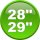 28/29 Zoll