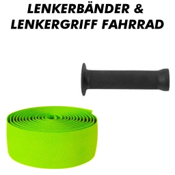 Anti-Rutsch Lenkerband Fürs Fahrrad – Weicher Griff, Stylisches Design In Grün – Einfach Zu Wickeln