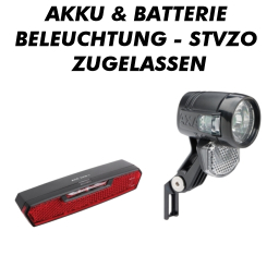 Akku & Batterie Beleuchtung - StVZO zugelassen