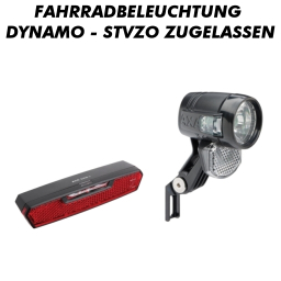 Fahrradbeleuchtung Dynamo  - StVZO zugelassen