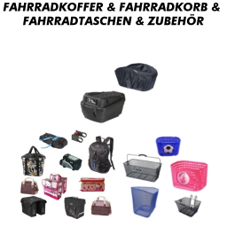 Fahrradkoffer & Fahrradkorb & Fahrradtaschen & Zubehör