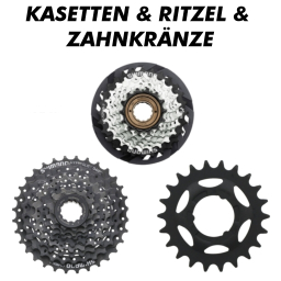 Kassetten & Ritzel & Zahnkränze & Zubehör
