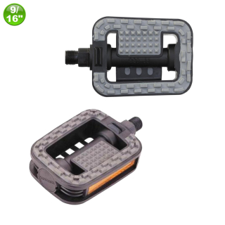Fahrradpedal City Komfort Fahrrad Pedale Blockpedal 9/16"-Gewinde