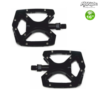 Fahrrad Pedale - Maniac Evil 9/16 - 10 x 10 cm  DH FR MTB BMX