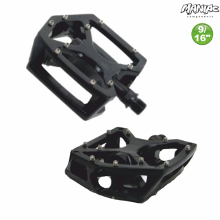 Fahrrad Pedale - Maniac Evil 9/16 - 10 x 10 cm  DH FR MTB BMX