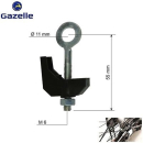 1 Paar Fahrrad Kettenspanner für Fahrrad Achse Ø 11 mm 55 mm