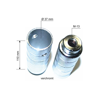 BMX Pegs fr M13 Gewinde 2 Stck (1 Paar) verchromt 37 x 110 mm