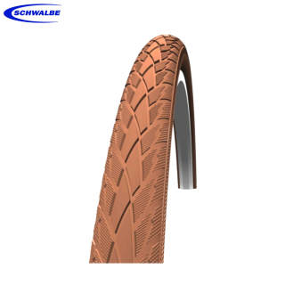 42-622 Schwalbe Road Cruiser Active K-Guard - Draht, SBC - Braun + Reflex