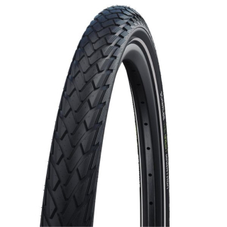 37-622 Schwalbe Marathon Performance GreenGuard - E-50, Draht, Addix Eco, TwinSkin - Schwarz + Reflex