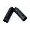 2 x BMX Pegs fr 3/8 x 26 TPI- (9,5 mm) Achsen Schwarz 38...