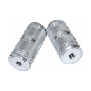 2 x (1 Paar) Alu BMX Pegs fr M13 Gewinde verchromt ...