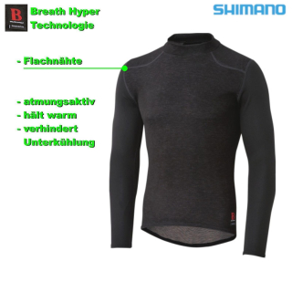 Shimano Herren Fahrrad Funktionsunterwsche Breath Hyper Gr. XL
