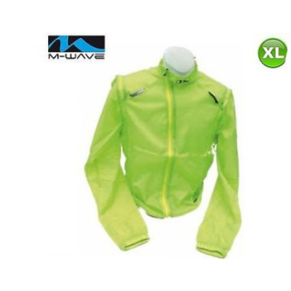 M-Wave Regen/Wind-jacke Größe XL Neongelb