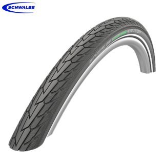 47-622 Schwalbe RoadCruiser Active K-Guard - Draht, Green Compound - Schwarz + Reflex