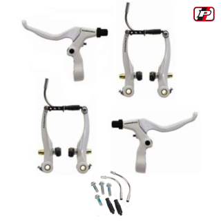 Fahrrad V-Brake Bremsen-Set Promax  Weiß