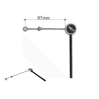 Y - Verbindungskabel Bremszug 97 mm für Cantilever - Bremse