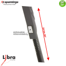 Spanninga "Libra" Fahrradständer Ständer bis 40 kg 24/28" Schwarz