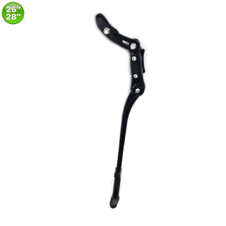 Fahrrad Hinterbaustnder Parksttze Stnder 26-28 verstellbar Schwarz
