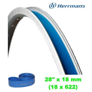 Herrmans Fahrrad HPM Felgenband in Blau 28 x 18 mm