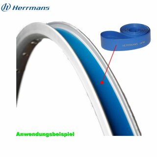 Herrmans Fahrrad HPM Felgenband in Blau 26/28 x 20 mm