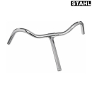 Nostalgie Fahrradlenker Hollandrad Lenker Stahl silber...