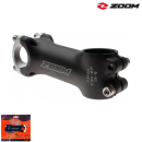 Lenkervorbau Rennrad ZOOM 1 1/8" Ahead 110 mm mattschwarz Alu
