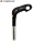 Promax Lenkervorbau 25,4 mm verstellbar 0-50° in Schwarz 85/180mm Aluminium