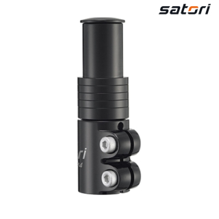 Satori A-Head 1 1/8" 117 mm Lenker Vorbau Erhöhung Lenkervorbau Schwarz