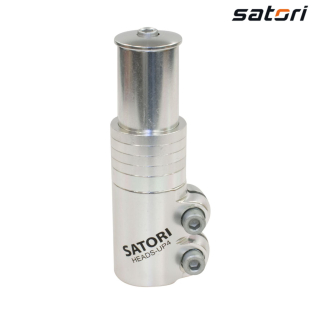 Satori A-Head 1 1/8 117 mm Lenker Vorbau Erhhung Lenkervorbau Silber