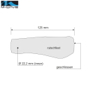 M-Wave Lenkergriffe Fahrrad Griffe Ergogel rutschfest...