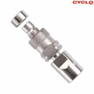 Cyclo Tools Innenlagerwerkzeug Abzieher Vierkant und Octalink