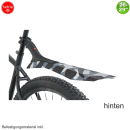 Hebie 724E-Set Camouflage knickbares MTB-Schutzblechset leicht