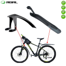 RBRL RL-990F/R Schutzblech-Set Spritzschutz für MTB 24-29" Schwarz