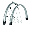 Fahrrad Schutzblechset 28" Silber 45 mm
