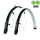Fahrrad Schutzblech -Set 28"  breit 56 mm schwarz