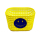 Fahrradkorb Smiley, Gelb