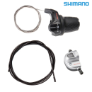 SHIMANO Nexus SL-3S42E Fahrrad Drehgriffschalter 3-Gang...