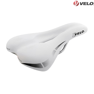VELO Wide:Channel Touringsattel Fahrradsattel weiß