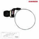 SRAM MRX Fahrrad Drehgriffschalter Grip Shift 3-Gang inkl. Schaltzug