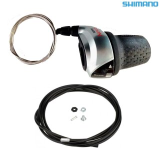 Shimano Drehgriffschalter NEXUS 8-Gang SL-C6000 silber