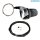 Shimano Drehgriffschalter NEXUS 8-Gang SL-C6000 silber