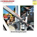 Trelock FS 200 TWO.GO® Fahrrad Faltschloss mit Halter Schloss Level 2