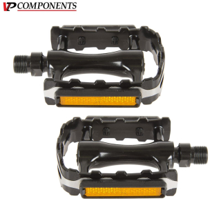 VP Components Fahrradpedale mit Reflektor CrMo-Achse 1 Paar