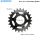 Shimano Ritzel für Getriebenaben SM-GEAR 23 Zähne schwarz