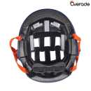 OVERADE Plixi faltbarer Fahrradhelm blau Gr. L-XL (59 - 62 cm)