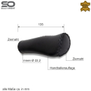 Selle Orient ergonomische Fahrradgriffe echtes Leder...