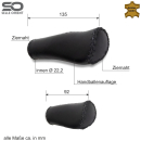 Selle Orient ergonomische Fahrradgriffe echtes Leder...