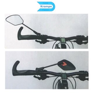 Krampe KF Sport klappbarer Fahrradspiegel Spiegel einfache Montage