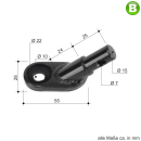 Fahrrad Anhänger Kupplung B) Adapter