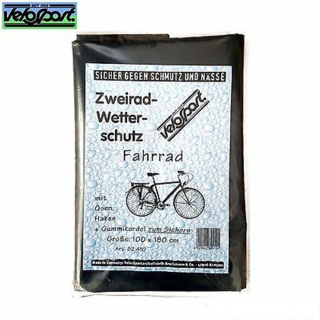 Velosport Fahrradgarage Rollergarage Gre 1,80 x 1,00 m PE Stahlblau
